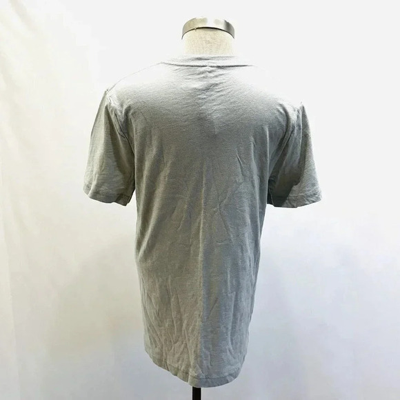 Apt. 9 Men Short Sleeve Pullover Crew Neck 100% Cotton Gray Tee Shirt Size Small - Picture 5 of 8